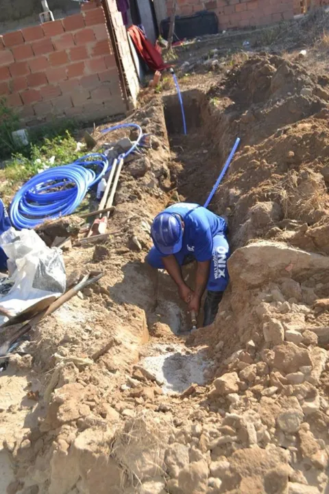 Os moradores aguardavam há anos a instalação das ligações 
