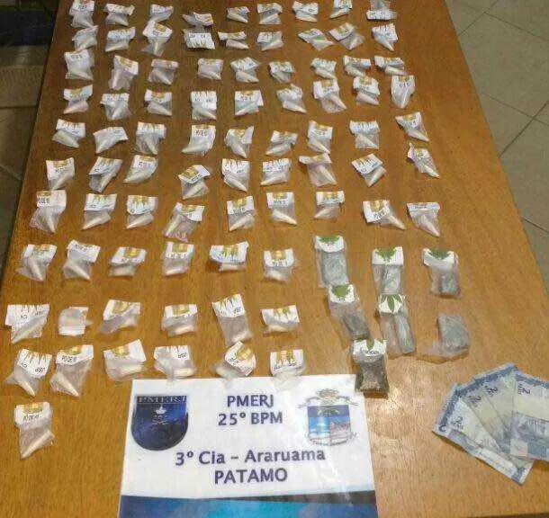 Imagem ilustrativa da imagem Preso com drogas no Mutirão