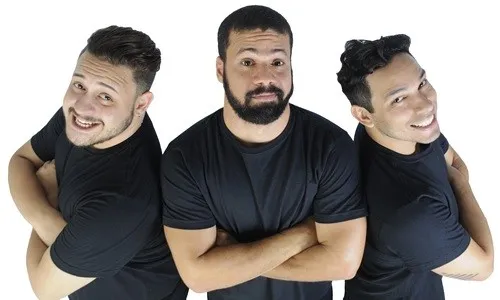 Trio mostra várias facetas do humor no Teatro Municipal