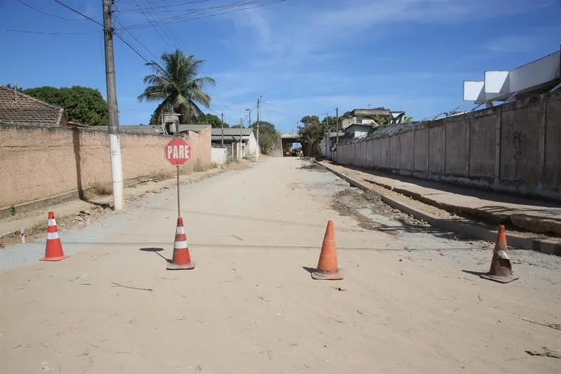 Obras incluem intervenções de saneamento e pavimentação 