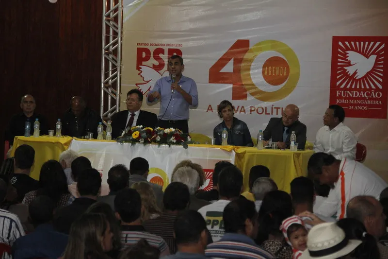 Mesa foi composta pelo presidente do PSB, Marlos Costa, e especialistas em segurança pública 