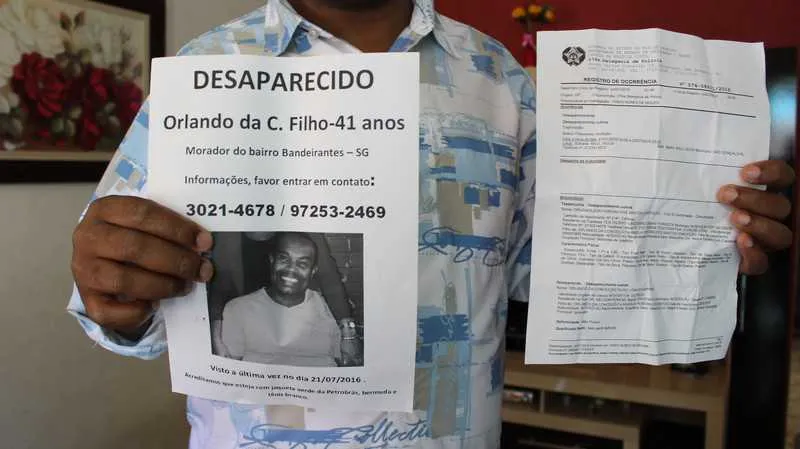 Orlando saiu de casa no Bandeirantes e não deu mais notícias