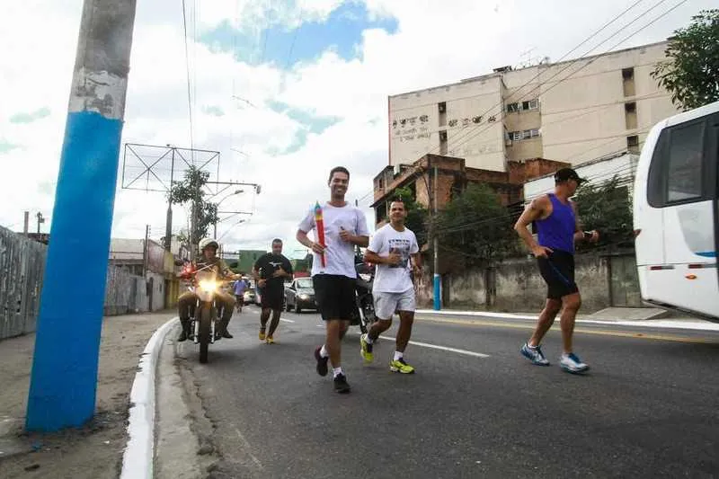 Funcionários municipais percorreram trajeto ontem em 1h 35min