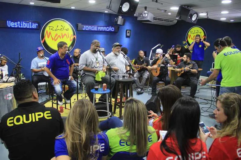 Zeca Pagodinho, Arlindo Cruz e Jorge Aragão fizeram show
