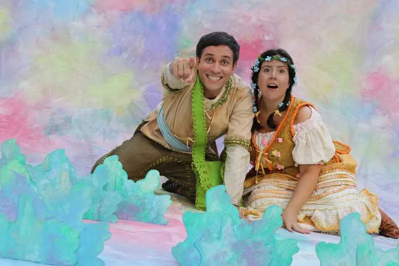 O espetáculo infantil fica em cartaz no Teatro Popular até o dia 21