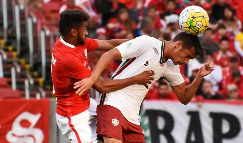 O jogo entre Flu e Colorado foi bastante disputado n o Beira Rio