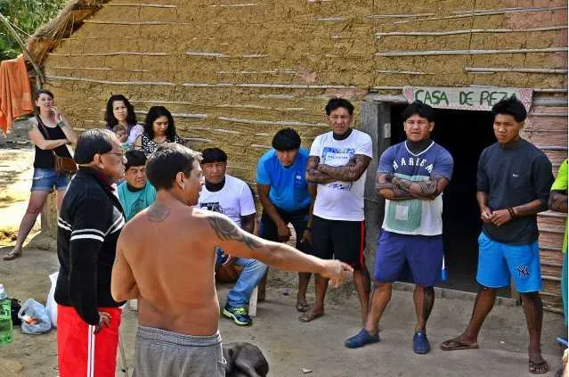 A visita funcionou como intercâmbio e foi promovida pela Secretaria Nacional de Esportes e Lazer