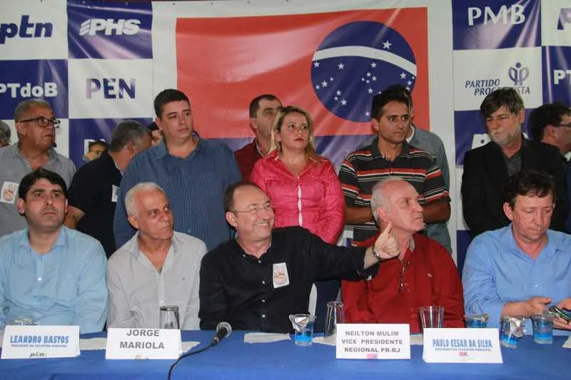Em sua convenção PR já havia confirmado Neilton como candidato à reeleição, com Mariola de vice