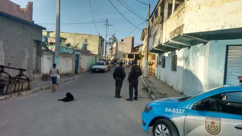 Após as mortes, os policiais reforçaram policimento no local