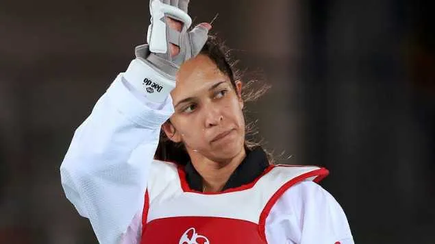 Iris Sing foi derrotada nas quartas de final do torneio de taekwondo da Rio 2016, nesta quarta