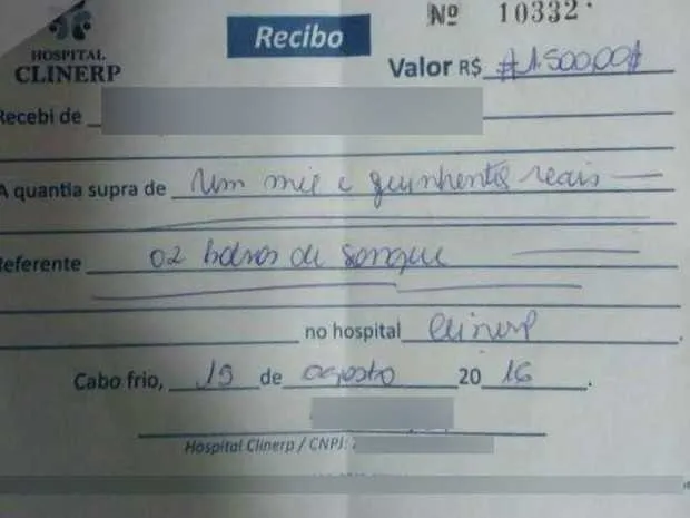  Agentes do Ministério Público apreenderam recibo que indicavam a suposta cobrança

