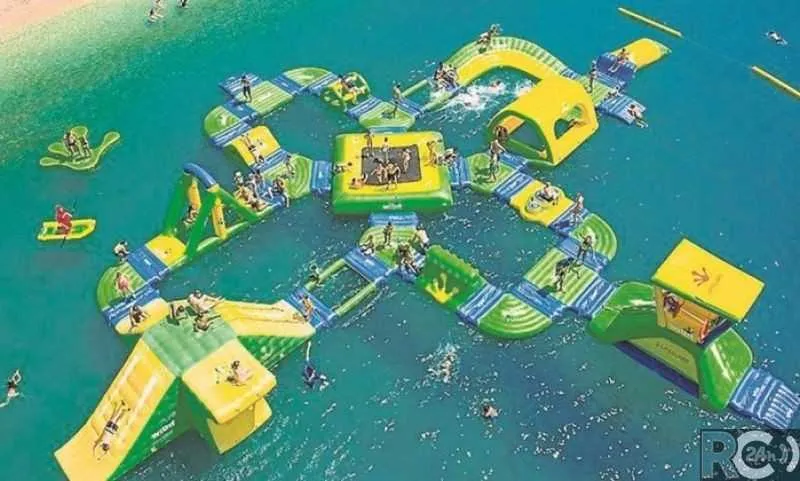 O Splash Aquapark foi montado com autorização provisória e foi obrigado a deixar o local