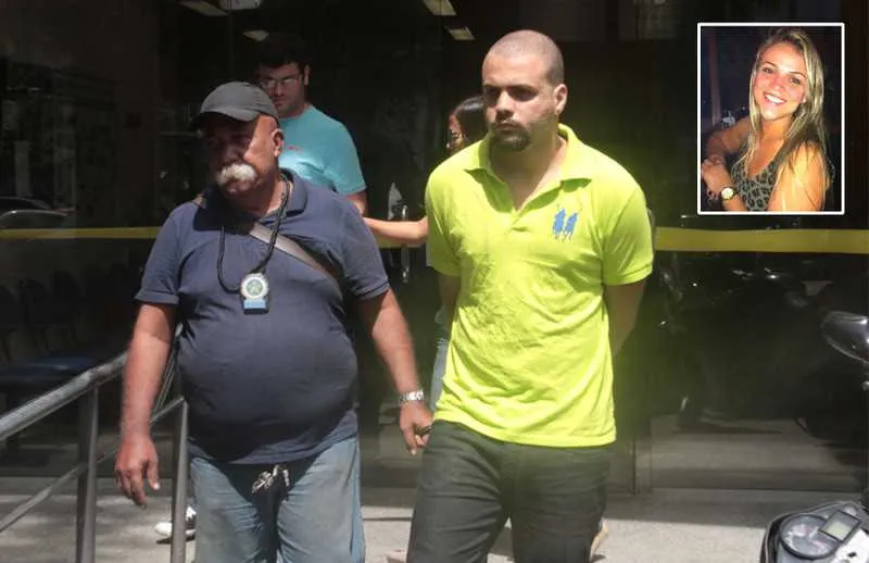 Nívia foi empurrada do terraço por Leonardo, que acabou preso
