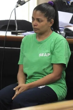 Flávia da Silva Ramos condenada.