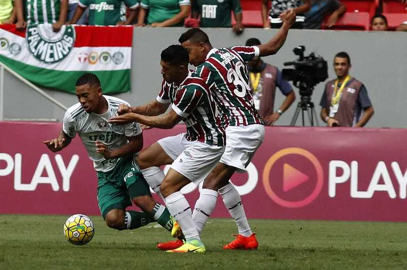O Tricolor lutou muito, mas não segurou o ataque palmeirense