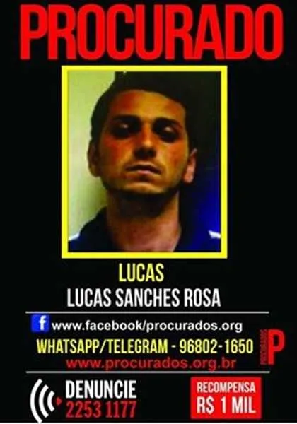 Imagem ilustrativa da imagem Recompensa para prisão