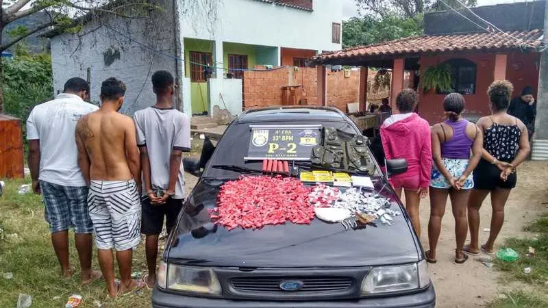 Entre os presos está Boquinha, do Morro da Mangueira