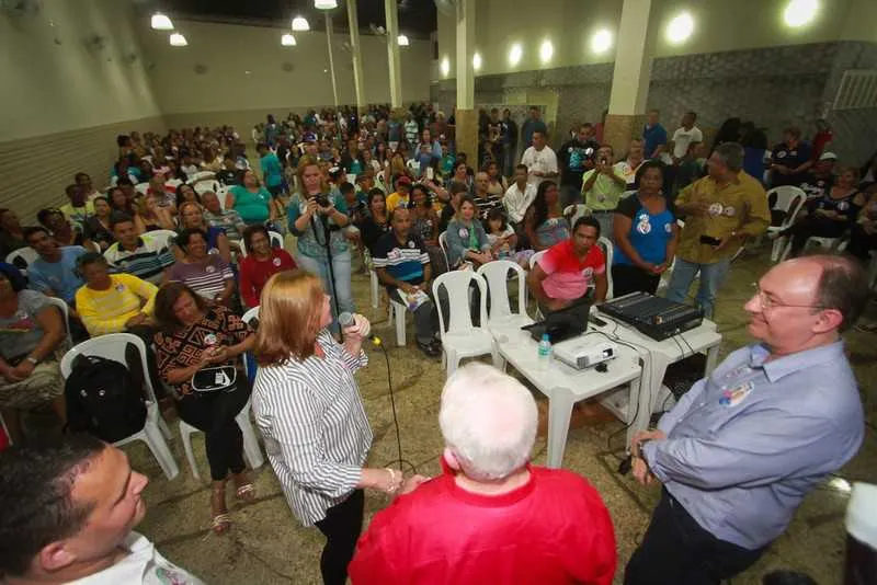  Neilton Mulim esteve em Rio do Ouro, onde prometeu entregar SPA Dr. Zerbini e um laboratório