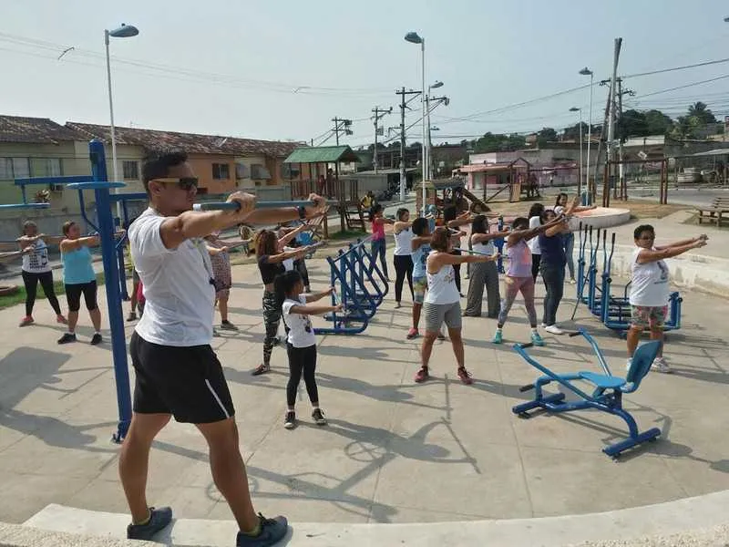 A atividade aconteceu em diferentes bairros ao mesmo tempo