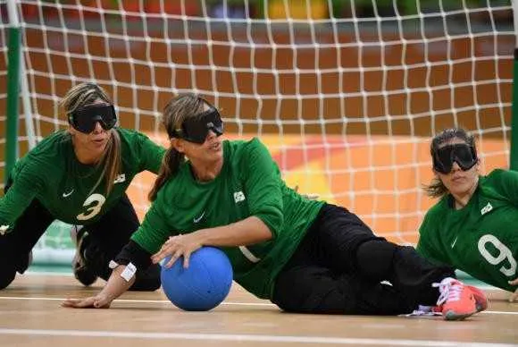 Imagem ilustrativa da imagem Brasil perde para a China na prorrogação por 4 a 3 no goalball feminino