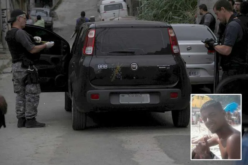 Matheus lavava um carro quando ocupantes de um Fiat Uno passaram atirando em sua direção