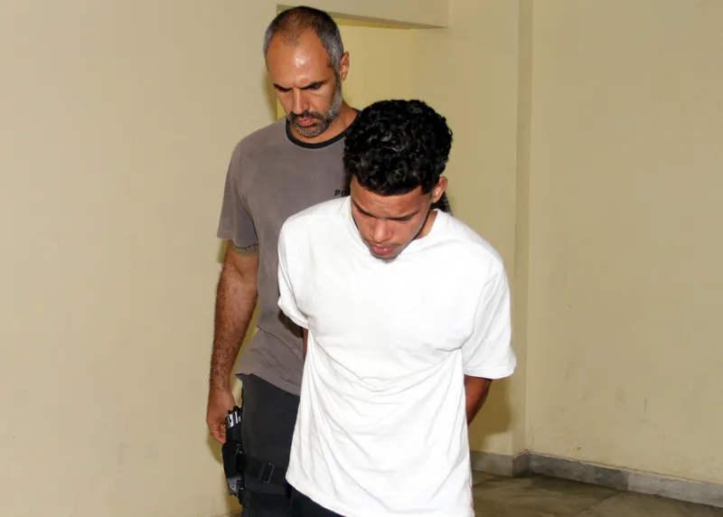 José foi preso em flagrante numa rua do Morro do Petróleo