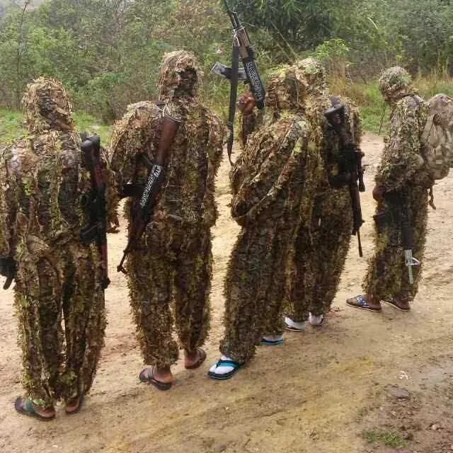 Bandidos do Salgueiro estão usando roupas camufladas
