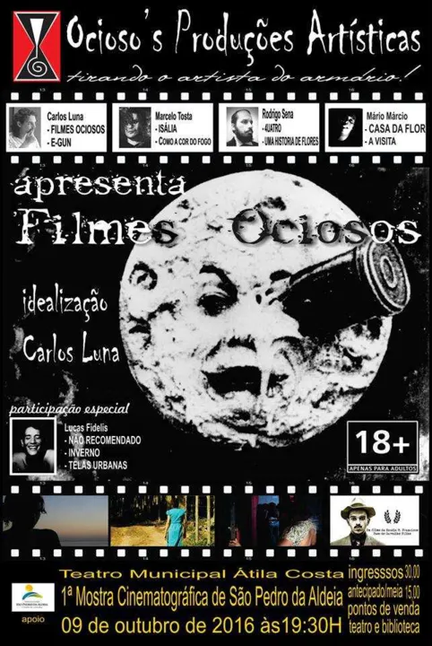 Imagem ilustrativa da imagem Teatro Municipal recebe mostra de cinema com exibição de cinco filmes