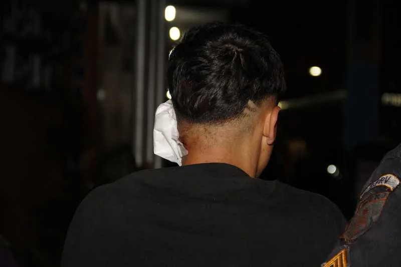 Após perseguição, o jovem acabou baleado