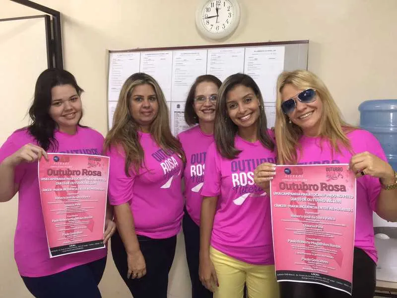 >> Eduarda Gaspar, Stella D Elia, Eliane Romeo, Thayze Marins e Helga Mansur - membros da OAB mulher de Niterói.