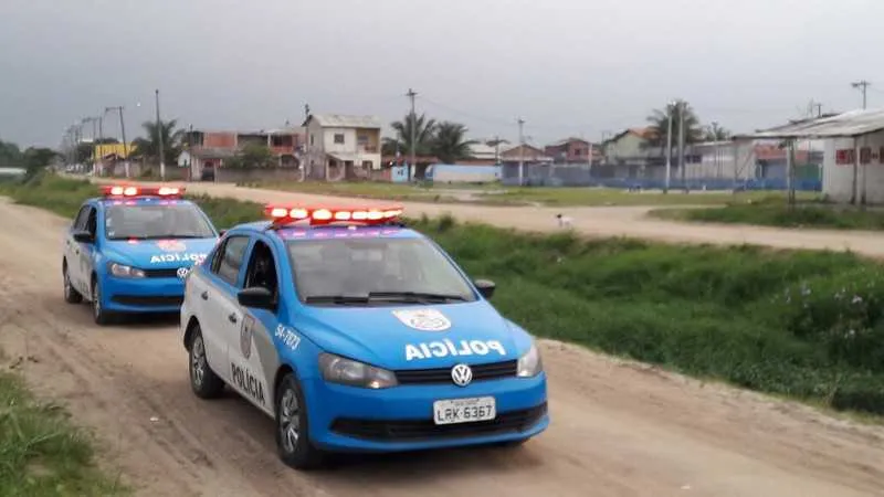 O policiamento foi reforçado para evitar problemas em quatro bairros da região de Araruama
