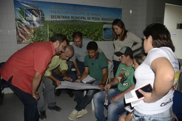 Os representantes falaram sobre as hortas agroecológicas