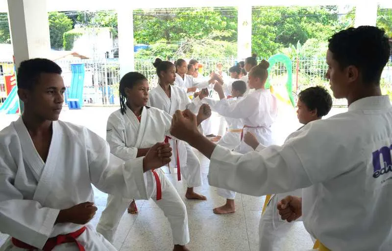  Os integrantes do projeto ‘Mais Educação’ esperam conseguir bons resultados na competição