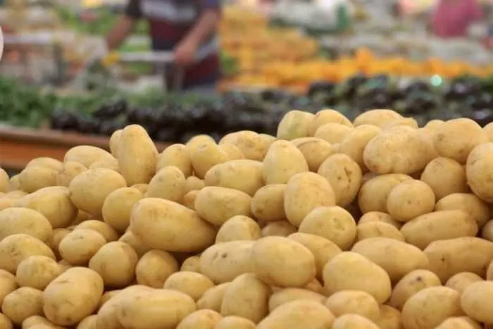 O produto que mais contribuiu para o aumento foi a batata