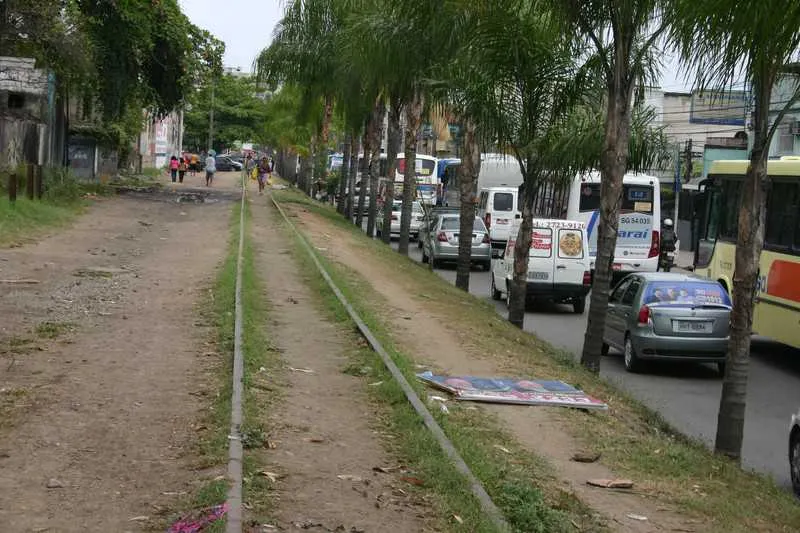 Estudos iniciais apontam a utilização do leito da antiga linha férrea desativada para a implantação do transporte de BRT em SG