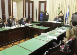 Comissão de Tributação da Alerj fez reunião, ontem, com representantes da Secretaria de Saúde