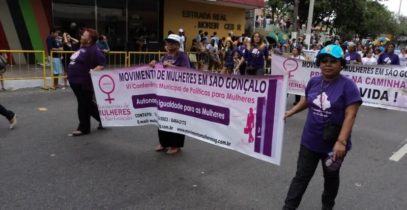 Movimento de Mulheres em São Gonçalo