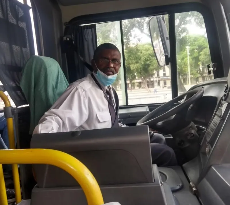 Gonçalense Gilberto da Silva é motorista de ônibus há 17 anos