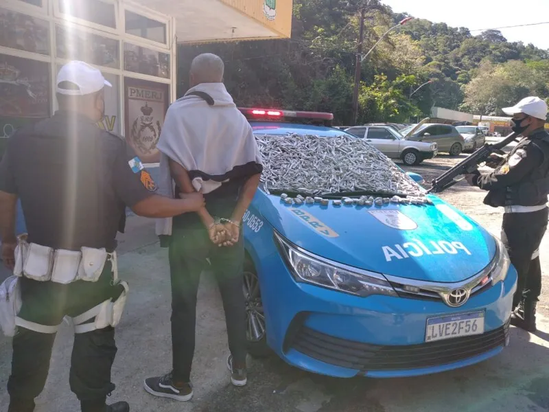 Homem foi preso por tráfico de drogas