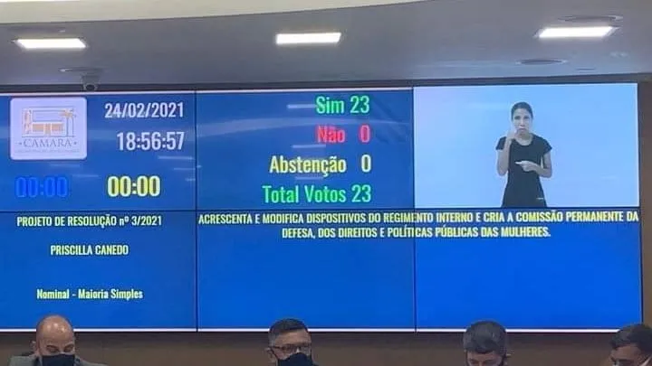 Projeto é de autoria da vereadora Priscilla Canedo