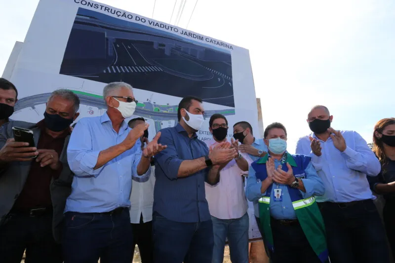 Governador visitou a cidade neste sábado (3)