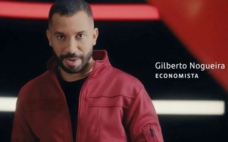 Gilberto em comercial do Banco Santander