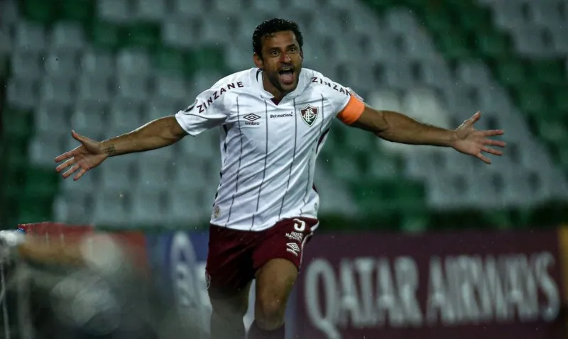 Fred marcou duas vezes na vitória do Fluminense contra o Santa Fe