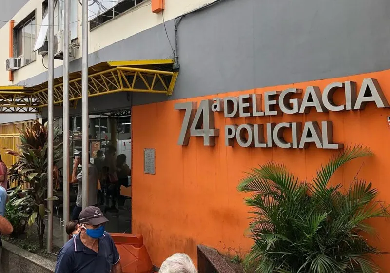 Caso foi registrado na 74º DP