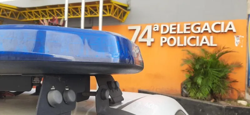 Caso foi registrado na 74ª DP