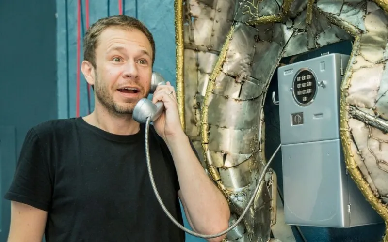 Tiago Leifert, apresentador do BBB
