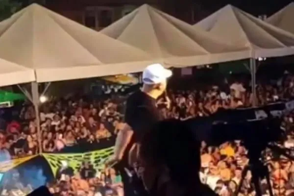 Evento não teve autorização para uso do espaço público