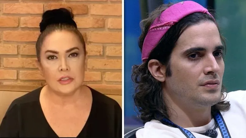 A mãe de Fiuk criticou as ameaças que o filho recebe devido ao "BBB 21"