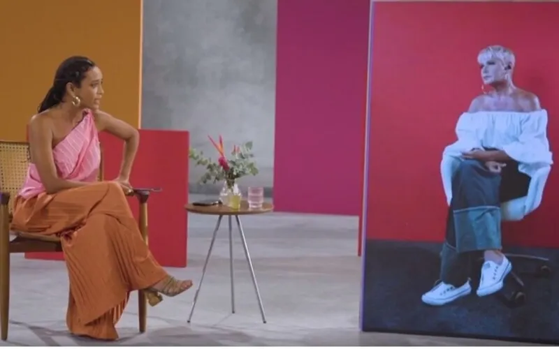 Xuxa foi entrevistada pela atriz Taís Araújo no programa "Superbonita"