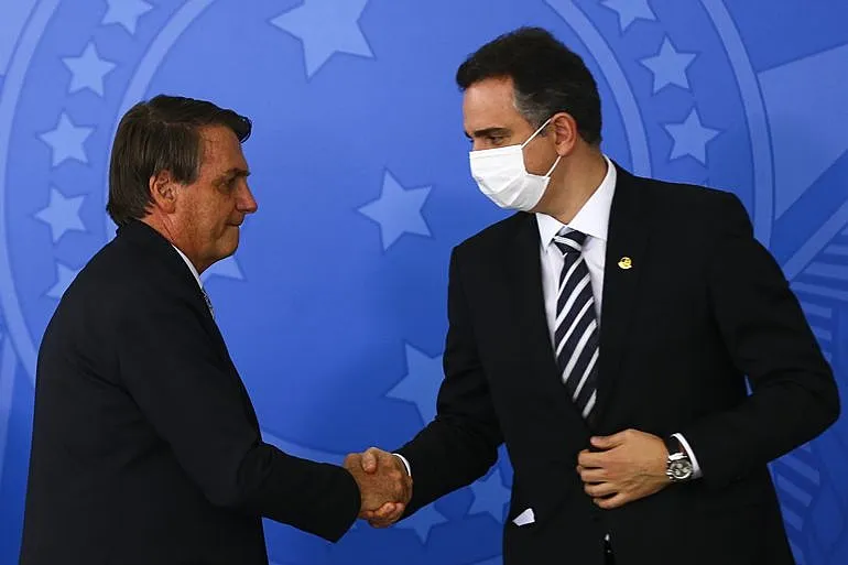Pacheco é visto como aliado do presidente Bolsonaro